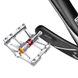 Rockbros JT410 4.10 4 Bearing Bicycle Pedals - Silver - Image 6