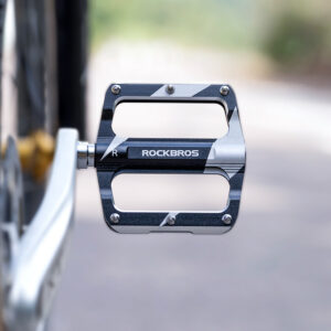 Rockbros K306-BK MTB Aluminum Bicycle Pedals - Black - Image 5