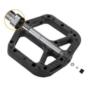 Rockbros 2018-12A Nylon Bicycle Pedals - Black - Image 7
