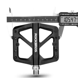 Rockbros M906 Nylon Bicycle Pedals - Black - Image 2