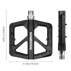 Rockbros M906 Nylon Bicycle Pedals - Black - Image 4