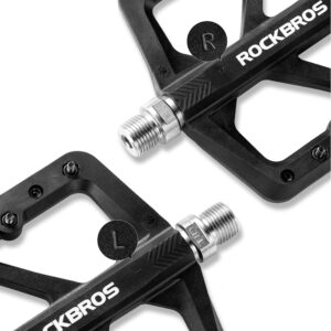 Rockbros M906 Nylon Bicycle Pedals - Black - Image 6