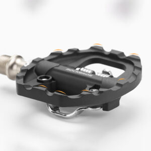 Rockbros M108 Nylon Half-Lock Double-Sided Bicycle Pedals - Black - Image 3