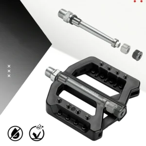 Rockbros RK01 Nylon Bicycle Pedals - Black - Image 4