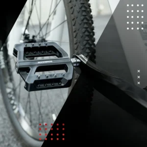 Rockbros RK01 Nylon Bicycle Pedals - Black - Image 5