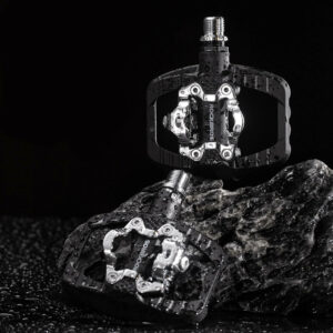 Rockbros PD303 Half-Lock Platform Bicycle Pedals - Black - Image 6
