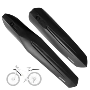 Rockbros FK-880 front and rear bicycle fenders for 24" bikes - black - Image 2