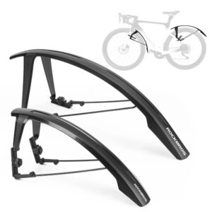 Rockbros FK-892 Off-Road Adjustable Bicycle Fenders - Black - Image 2