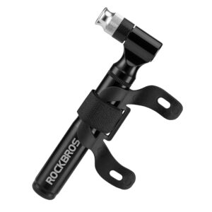 Rockbros JG-PB-11 Tool Kit with Pump and Spoon Patch Multitool - Black - Image 2