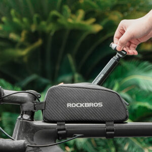 Rockbros JG-PB-11 Tool Kit with Pump and Spoon Patch Multitool - Black - Image 6