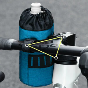 Rockbros G004 Flash Journey 1L Water Bottle Bag - Blue - Image 6