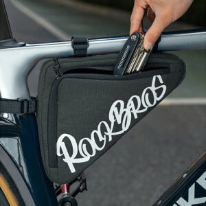 Rockbros G002 Flash Journey Triangle Frame Bike Bag 1.4L - Black - Image 4