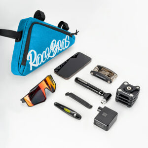 Rockbros G002 Flash Journey Triangle Frame Bike Bag 1.4L - Blue - Image 5