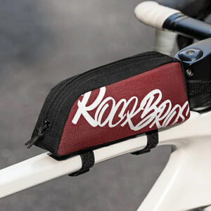 Rockbros G009 Flash Journey Top Tube Bike Bag 0.8L - Red - Image 2