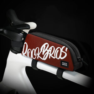 Rockbros G009 Flash Journey Top Tube Bike Bag 0.8L - Red - Image 4