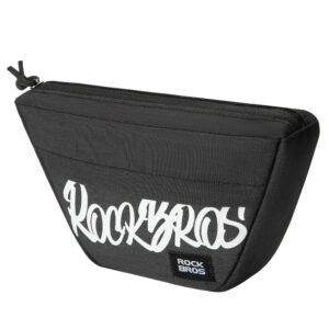 Rockbros G011 Flash Journey trapezoidal handlebar bike bag 0.7 l - black