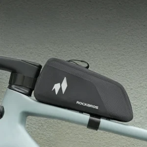 Rockbros AS-151 RideMate Waterproof Top Tube Bag - Black - Image 9