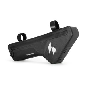 Rockbros AS-152 Down Tube Bike Bag Waterproof 1.9L - Black - Image 2