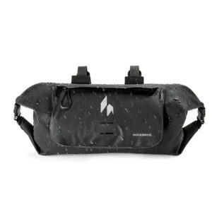 Rockbros AS-154 Waterproof Handlebar Bicycle Bag 8L - Black - Image 2