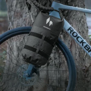Rockbros AS-156 7l Fork Bag Waterproof Pannier - Black - Image 9