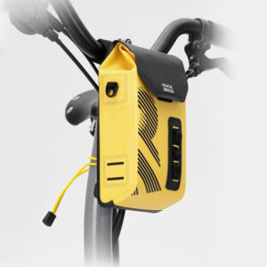 Rockbros AS-160 Waterproof Handlebar Bicycle Bag 1.3L - Yellow - Image 3
