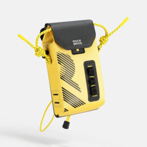 Rockbros AS-160 Waterproof Handlebar Bicycle Bag 1.3L - Yellow - Image 7