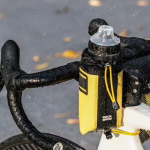 Rockbros AS-162 Waterproof Handlebar Bottle Bag - Yellow - Image 5