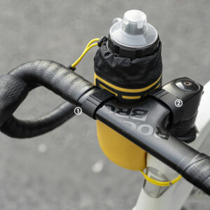 Rockbros AS-162 Waterproof Handlebar Bottle Bag - Yellow - Image 6