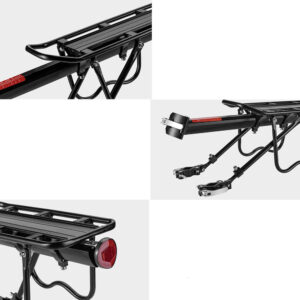 Rockbros Shelves bike rack - rear, seatpost, quick release - Image 5