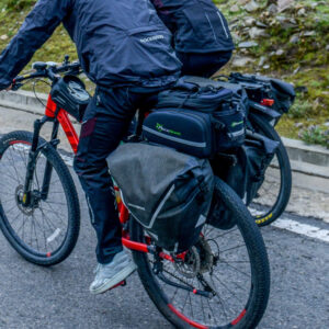 Rockbros AS-001-3BG Waterproof 20L Bike Pannier Rack Bag - Black - Image 4