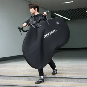 Rockbros D002 Elastic Carrying Case for 26" Road and Mountain Bikes - Black - Image 7