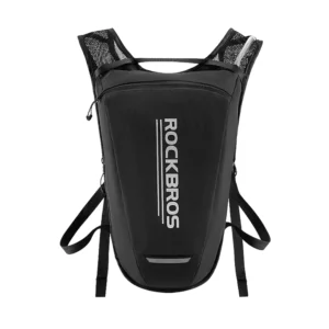 Rockbros H32 Hydration Backpack with 2L Water Reservoir for Cycling and Running - Black - Image 2