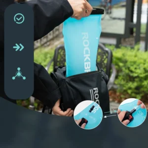 Rockbros Water Bag Sports - Blue - Image 4