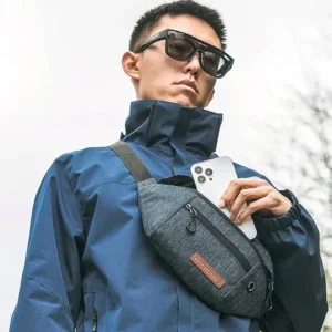 Rockbros H33 Bike Hip Bag 1.5L - Gray - Image 9