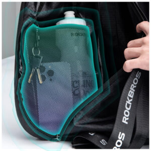 Rockbros H34 Backpack with Helmet Holder - Black - Image 5