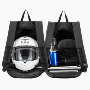 Rockbros H36 Backpack with Helmet Holder 14.5L - Black - Image 5