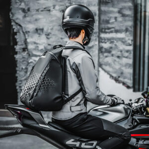 Rockbros H36 Backpack with Helmet Holder 14.5L - Black - Image 7