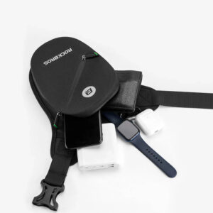 Rockbros AS-081 Motorcycle Thigh or Hip Bag 1L - Black - Image 3