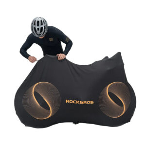Rockbros D97 Elastic Cover for 24"-29" Electric Gravel Mountain Bikes and 700C Road Bikes - Black - Image 2