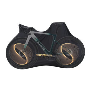 Rockbros D97 Elastic Cover for 24"-29" Electric Gravel Mountain Bikes and 700C Road Bikes - Black - Image 5