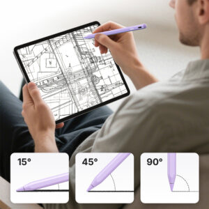 Metapen A8 Active Stylus skirtas Apple iPad USB-C - violetinės spalvos - Image 5