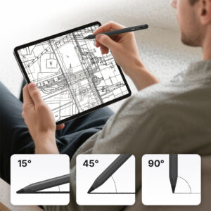 Metapen A8 Active Stylus skirtas Apple iPad USB-C - juodos spalvos - Image 5