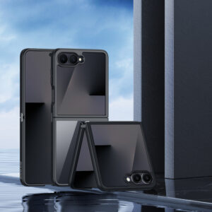 Dux Ducis Aimo dėklas Samsung Galaxy Z Flip 8 - juodos spalvos - Image 4