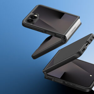 Dux Ducis Aimo dėklas Samsung Galaxy Z Flip 8 - juodos spalvos - Image 8