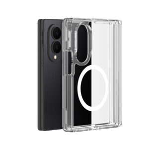 Dux Ducis Clin Mag dėklas Samsung Galaxy Z Fold 8 Wide suderinamas su MagSafe - skaidrus
