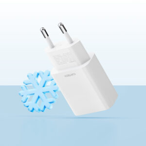 CUKTECH 20W Type-C Charger EU plug baltos spalvos - Image 4