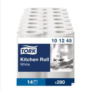 Popieriniai rankšluosčiai Tork Kitchen Roll, 2 sluoksniai, 101245, baltos spalvos, 2 vnt - Image 2
