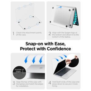 SPIGEN AIRSKIN MACBOOK AIR 13 M2-M5 2023-2026 FROST CLEAR - Image 11