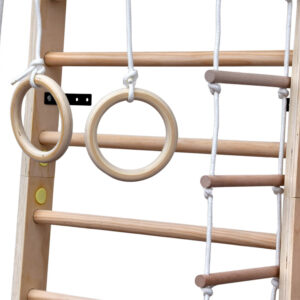 Medinė žaidimų aikštelė NAMAMS – laipynė + pakabinami elementai SP0873 - Image 7