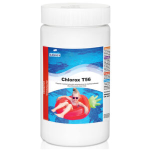 Chlorox T56 granulės 1kg – greita šoko dezinfekcija baseino vandeniui BA0580 - Image 2